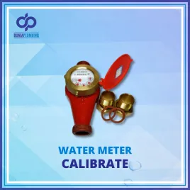 Hot Water Meter Calibrate Max 90 Derajat