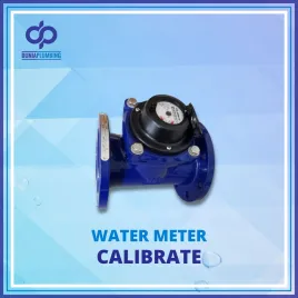 Water Meter Calibrate DN100 Size 4 Inch Flange LXLG100E