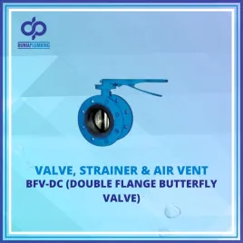 BFVDC Double Flange Butterfly Valve